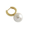 Earring Sterling Silver Jewelry Fine Gold Plated Pearl Earrings 2021