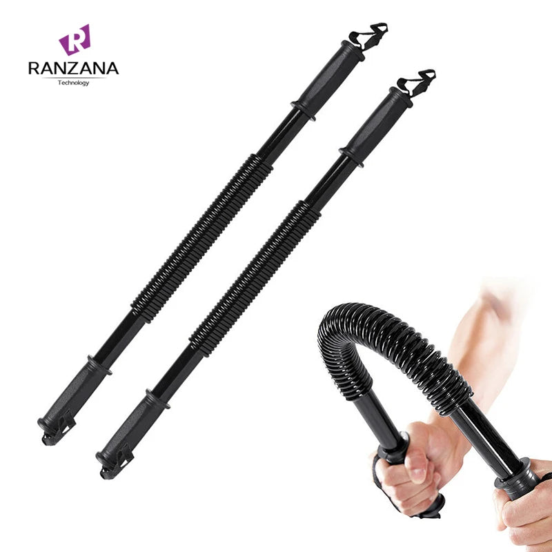 20-60kg Spring Arm Strength Trainer Hand Gripper Power Twister Fitness Equipment for Sports & Entertainment