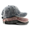 Personalized Retro Plain Solid Color Blank Denim Baseball Cap Man Outdoor Travel Sun Protection Hats for Women