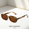 Hot Seller 2024 Retro Fashion Sunglasses Women Rectangle Cat Eye Tinted UV400 Sunglasses Frames Custom Logo