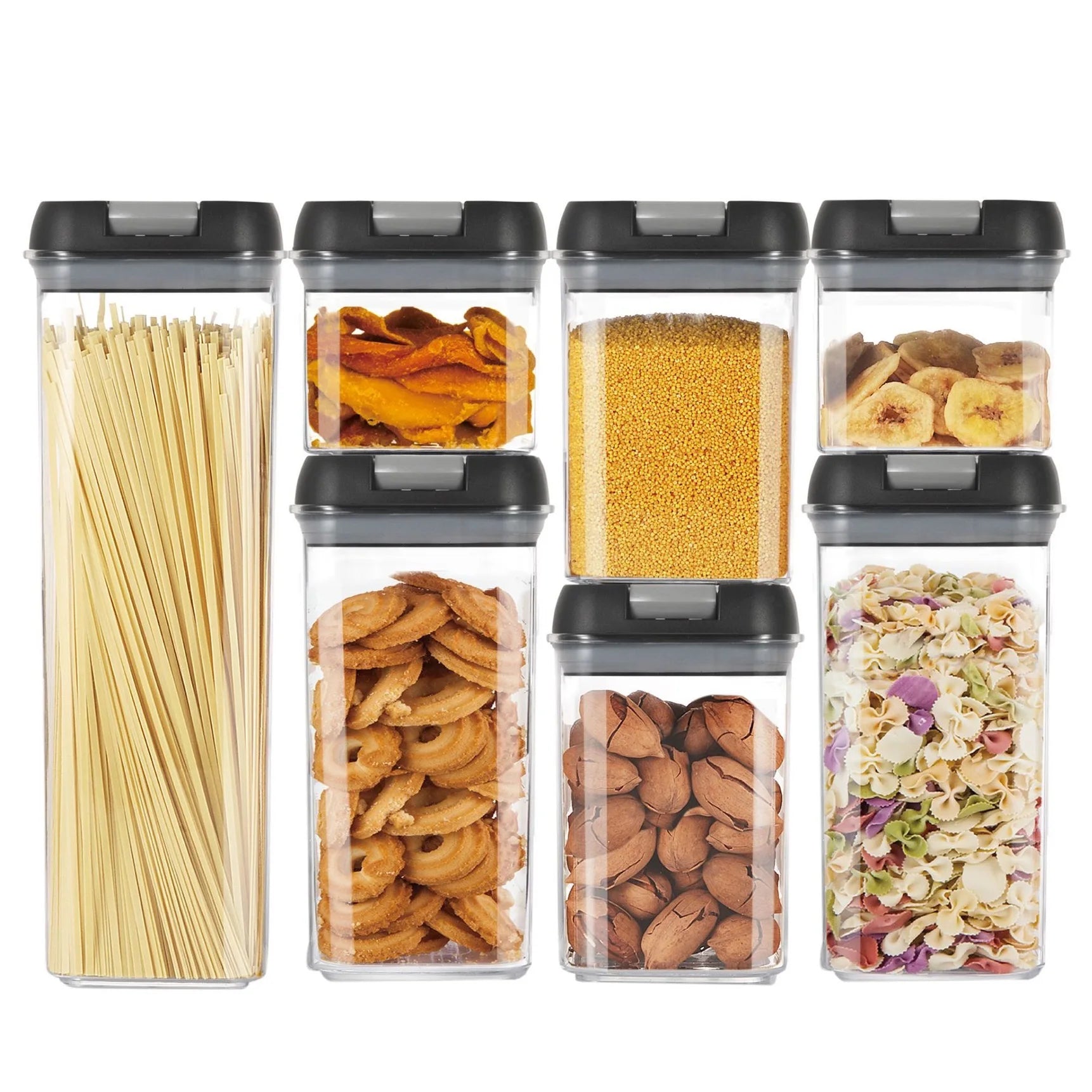 700ML Wholesale Food Safe Recycling Storage Container Plastic Kitchen Refrigerator Box Storage Tank Transparent Sealed Cans