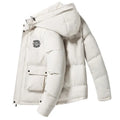 Wholesale Outdoor Mens Winter Bubble Coats Clothes Custom Winter Hood Puffer Jacket