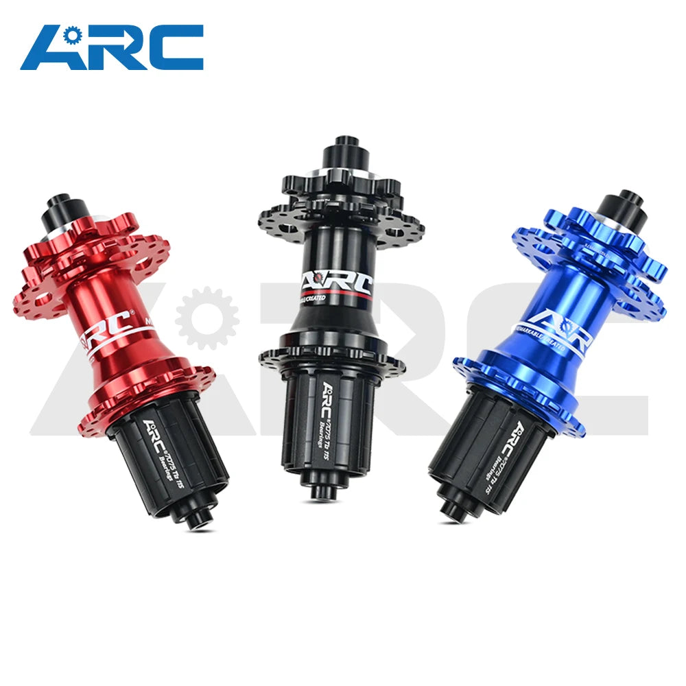 MT-006F/R ARC Factory Price Direct Fast Shipping Black/Red/Blue 100mm/135mm/142mm MTB Bicycle Hub