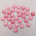 natural gemstone Smooth Round Loose Pink Color 10mm Cabochons Wholesale Price Stones for Jewelry Making Folk Crafts Crafts
