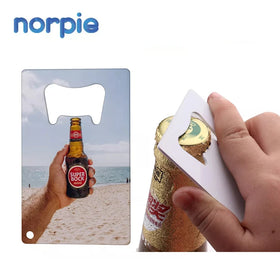 Heat Transfer Stainless Steel Bottle Opener Double-sided Sublimation Bottle Opener