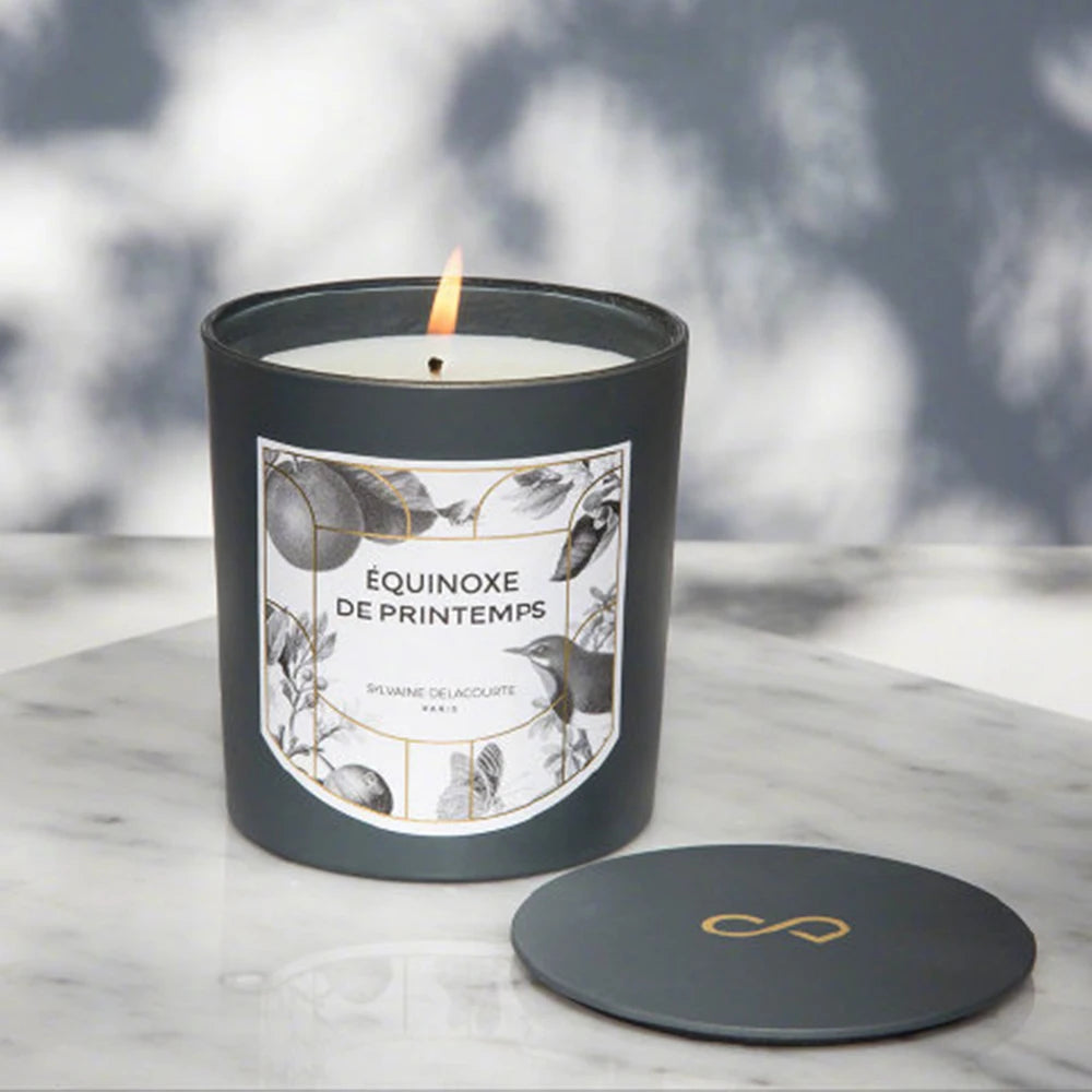 Custom Adhesive Vinyl Candle Jar Print Stickers Labels for Glass Jars for Household Products Minimum Order 100 Pcs
