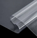 Customized Waterproof Clear Durable Flexible Transparent Table Cloth Plastic PVC Sheet Roll for Bedroom Table Office Table