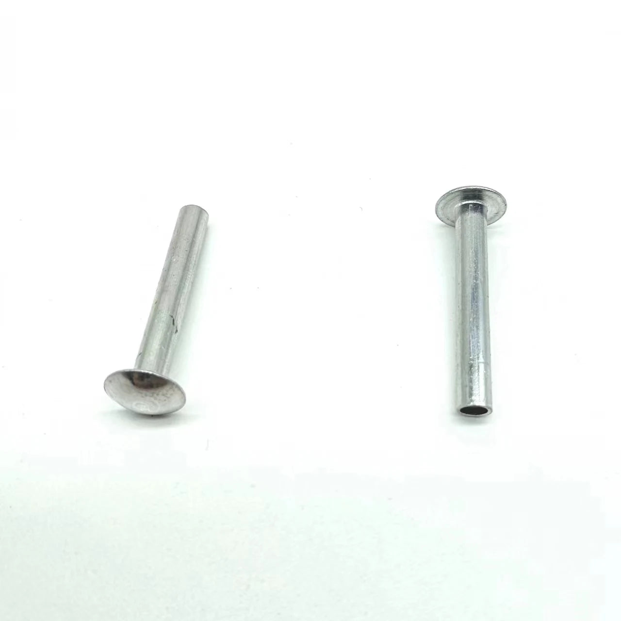 Customized Mushroom Head Aluminum Steel Stainless Steel 304 Blind Rivet Flat Head Semi-tubular Hollow Rivet