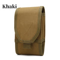 Outdoor Large-screen Double-layer Mobile Phone Bag Tactical Mobile Phone Waist Bag