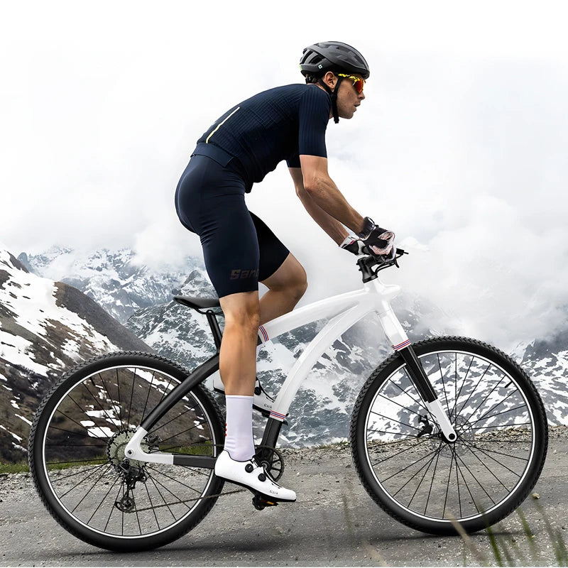 KIXIN 28-Inch Lightweight A5 Carbon Fiber Mountain Bike 9-11-12 Speed Level Transmission System New Design MTB Bicycle