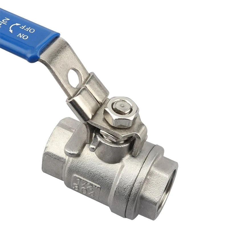 Water Gas Oil Control 2019 High Quality 1/2" BSP Manual Ball Valve Female Thread 304 Stainless Steel OEM Full Port