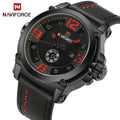 NAVIFORCE Watch Men's 9099 Fashion Gift Sport Watches Men Wrist Luxury Quartz Leather Clock Man Wristwatches Montre Homme