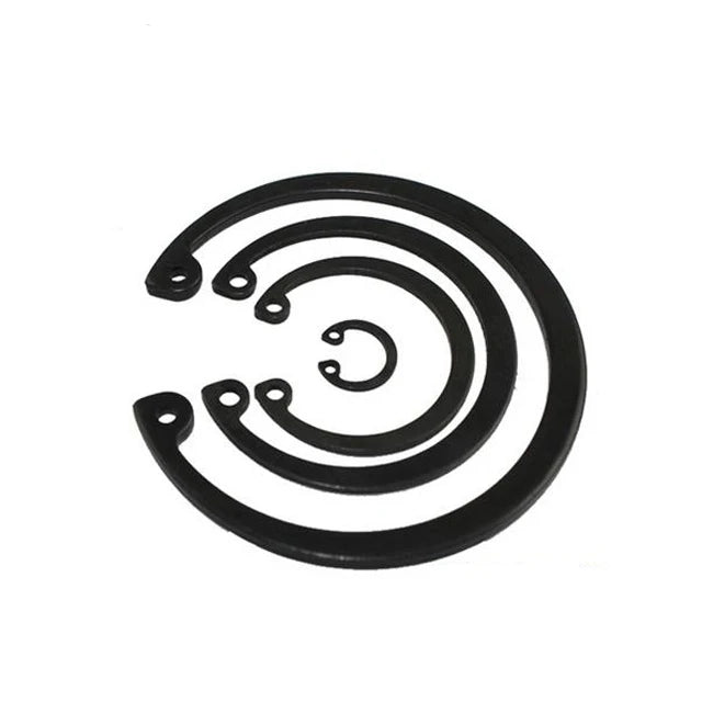 Retaining Magnetic Rings Metal Carbon Steel Black Oxide 65MN Din471