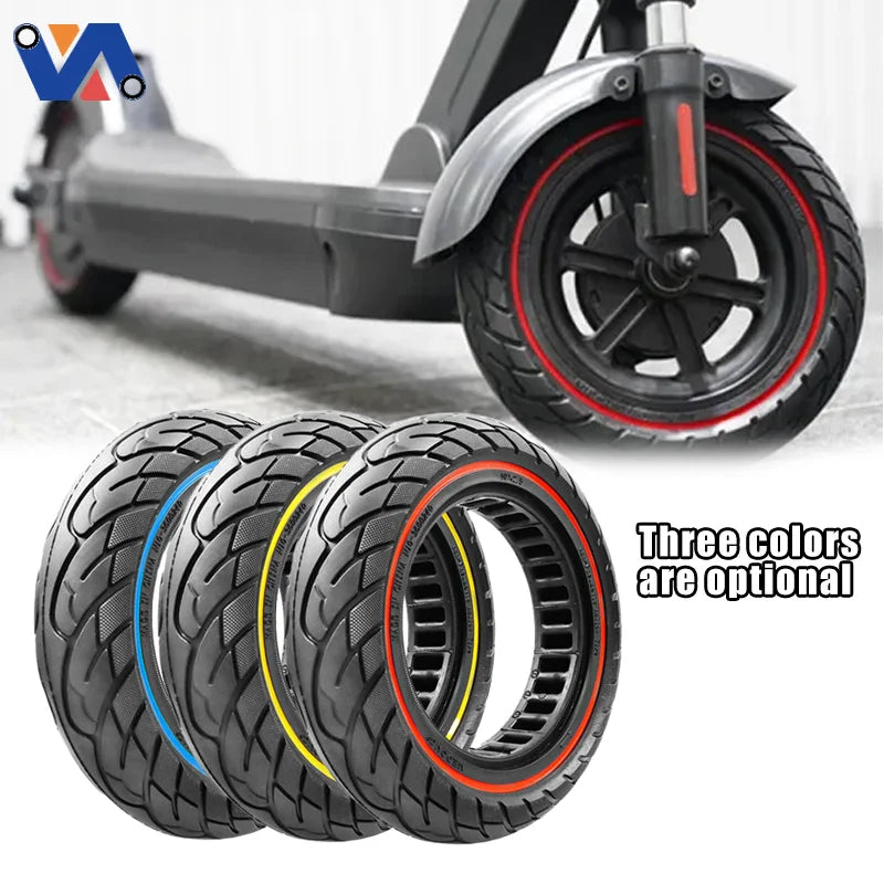 New Image EU Stock 10 Inch Ninebot Max G30 Solid Tire Anti Explosion 10*2.5C Solid Tire for Ninebot Max G30D G30P Series