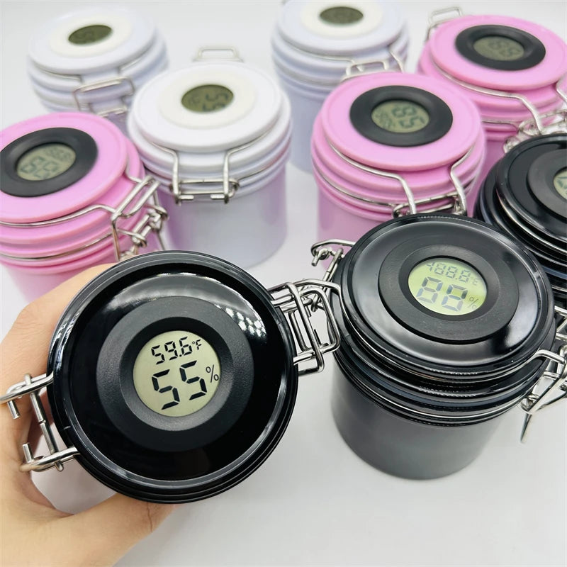 Lash Glue Fresh Dry Container Jar Air-tight Customized Logo Brand OEM Temperature and Humidity Glue Container Storage Tank