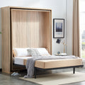 Modern Style Rotating Folding Invisible Murphy Beds Small Household Invisible Folding Wall Bed for Living Room