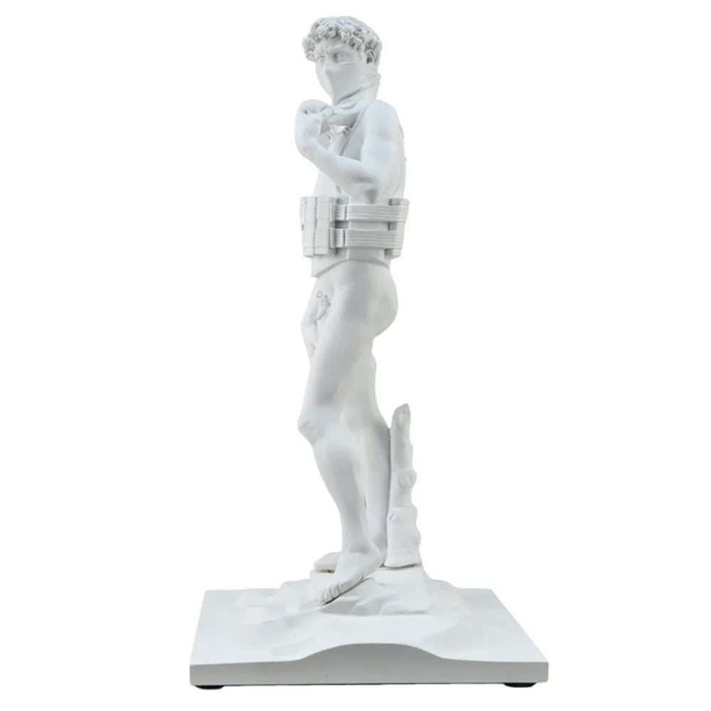 Home Decor Banksy Sculpture David Art for Ornament Resin Crafts Banksy David
