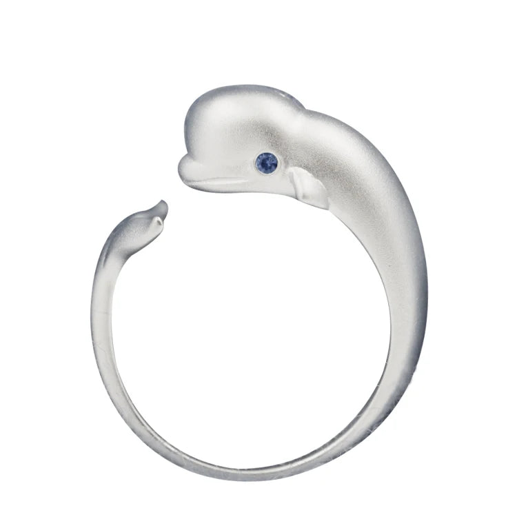 FY-JZ567 Factory Wholesale Hot Sale 925  Silver  Party Finger Ring for Women Original Fine Jewelry Gift Open Adjustable