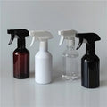 PET350ml White Black Brown Clear Colour Round Oblique Shoulder Hair Spray Bottle Biodegradable Spray Bottle