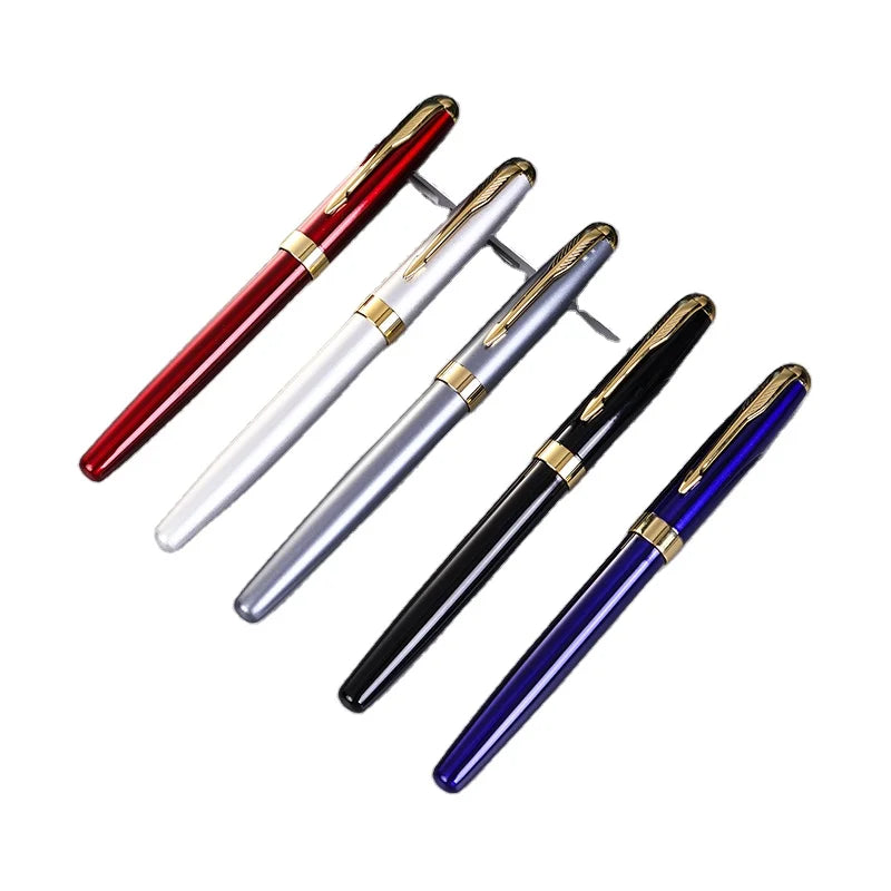 SHULI Stylo Plume Fountain Pen Set Iridium Point Germany Nib Luxury Parker Fountain Pen with Custom Logo