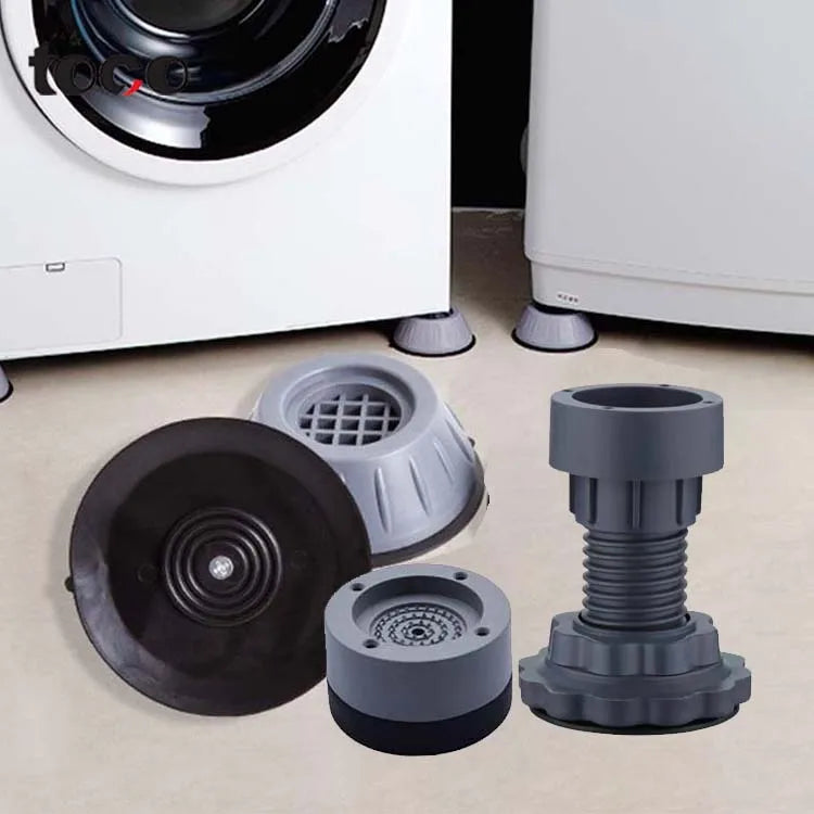 Toco Furniture Washing Machine Anti Slip Anti Vibration Washing Machine Feet Pads Washer Feet Pads