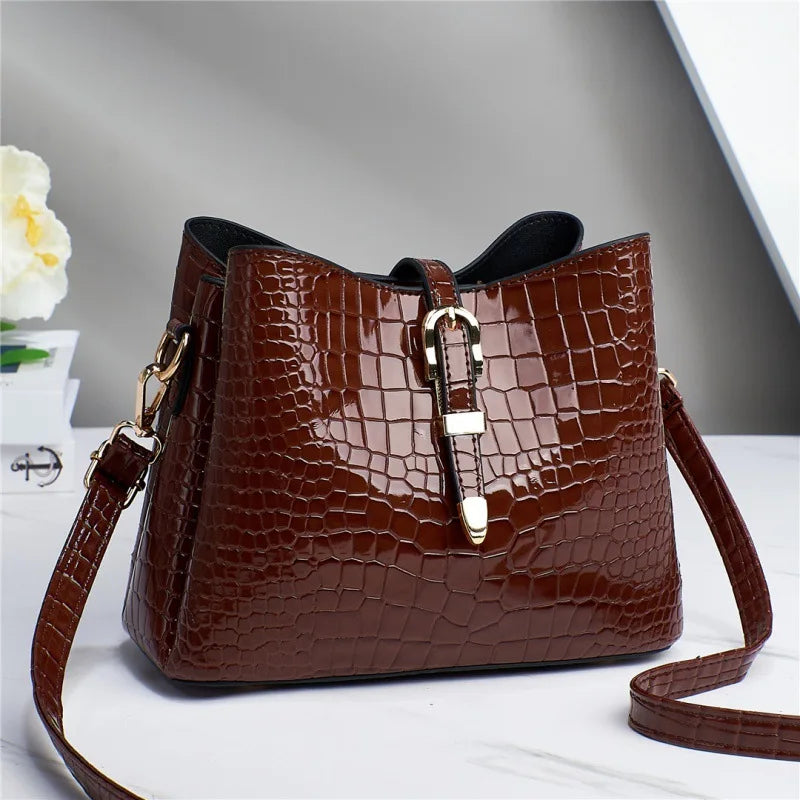 Wholesale Fashion Luxury Women Hand Bags Patent Leather Handbags Ladies Shoulder Crossbody Purses and Handbags for Women Bags