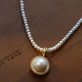 P1611 10-11mm DIY Natural  Freshwater Pearl Charm Pendant Necklace Accessory 925 Sterling Silver Jewelry for Women Without Chain