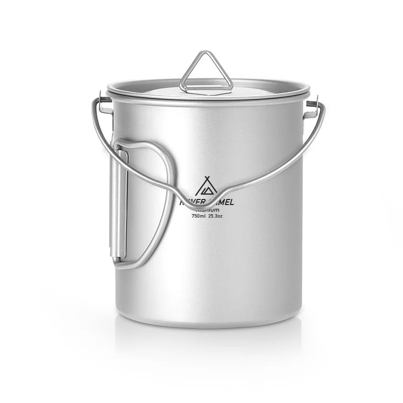 200ml 300ml 450ml 750ml 900ml Titanium Camping Mug Set Outdoor Gear & Equipment for Drinking Coffee