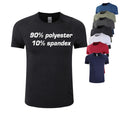 Custom Logo Running Tshirt Quick Dry Training Gym Sports T Shirts Fitness Short Sleeve Shirts for Men