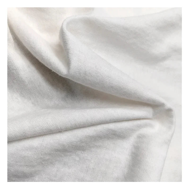 22015 Custom Color Dyed Lightweight Breathable 55% Hemp 45% Organic Cotton Outdoor Sweatshirts Jersey Knitted Fabric