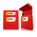 Quality Assured MSDS Red Eco-friendly PP Wall Mounted Document Storage Box for Home School Office Supplies