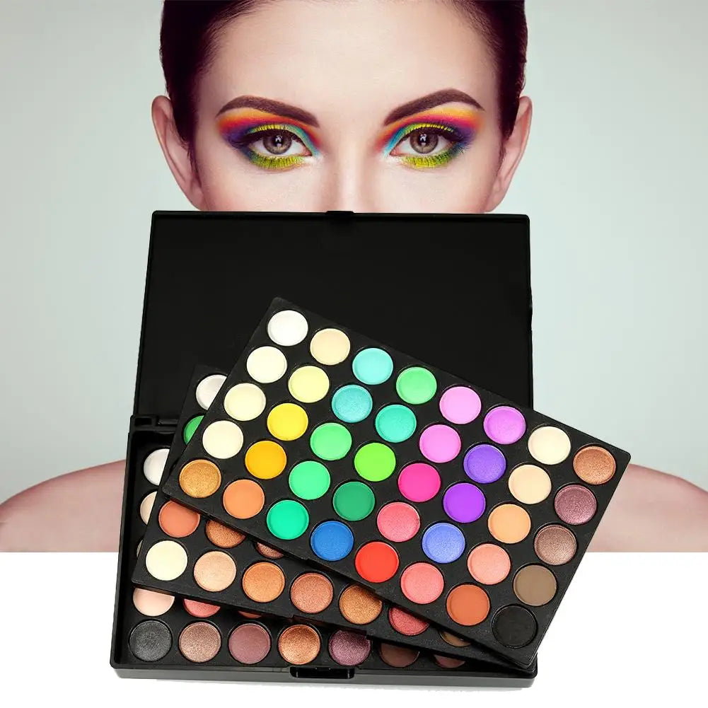 Wholesale 120 Color Matte Eyeshadow Palette Kit Eyes Makeup Matte Shimmer Eyeshadow Maquillaje Sombra De Ojos