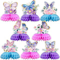 Butterfly Themed Party Supplies for Baby Shower Wedding Birthday 8 Pcs Butterfly Honeycomb Table Centerpieces