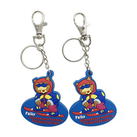 Wholesalers Low Price Soft Pvc Keychain Making Machine Custom Personalized Logo 2D 3D Keychain Rubber Cartoon Keyring for Gift