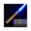 1/2 Pcs New Upgrade Metal Hilt 15 Colors Led Swords Cosplay USB Sword Toy Lightsaber
