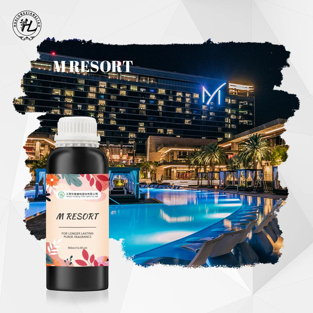 HL-Inspired Hotel Scent Perfume Oils Supplier500MLBULK White Tea & Fig the M Resort Signature Home Fragrance for Air Refresher