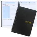 200sheets Thick Soft PU Leather A4 Academic University Student Record Notebook Journal