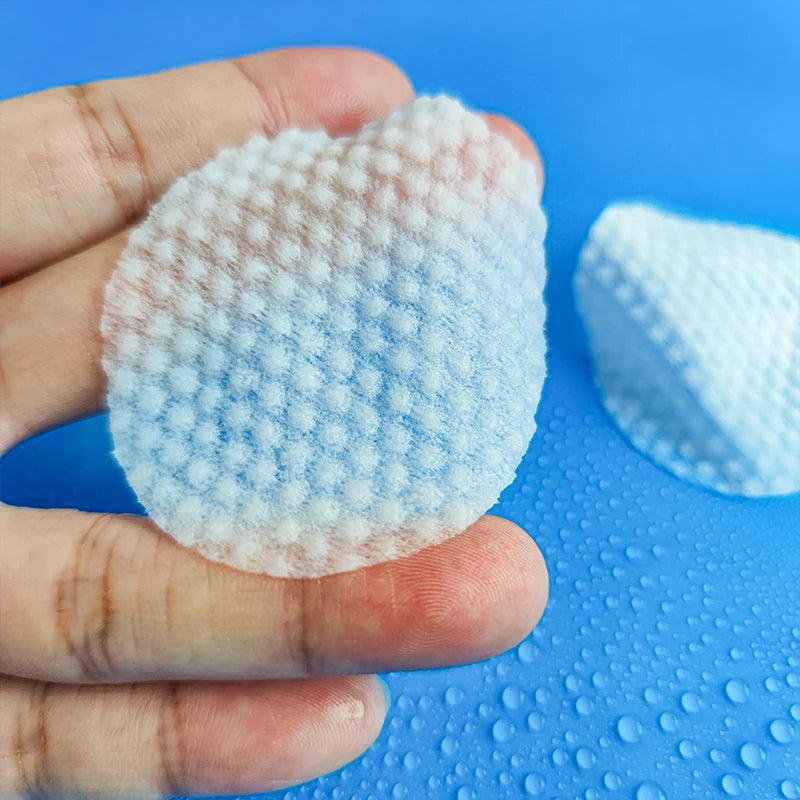 Disposable Cotton Pad Round Pearl Cotton Wet Compress Ultra-thin Absorbent Soft Facial Cleansing Wipe Makeup Remover Pad