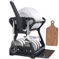 Wholesale Dish Rack Bowl Storage Shelf Drying Stand Draining Double-layer Plates Kitchen Sink Countertop Holder for Sale