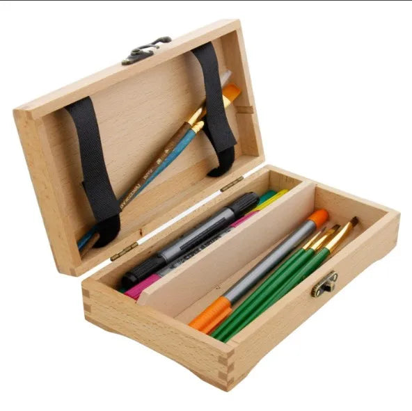 Customized Unfinished Rectangle Pine Wood Tea Box Multifunctional Wooden Gift Box for Storage Packaging Sundries Customizable