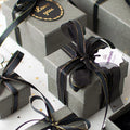 Luxury Paper Cardboard Jewelry Packaging Square Gray Ring Gift Box Elegant Watch Case