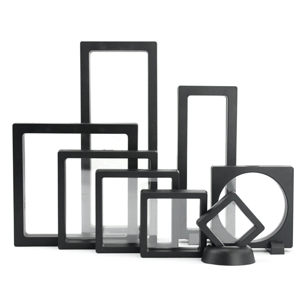 PE Film Jewelry Storage Box Suspension Jewelry Display Box for Ring Necklace Bracelet Earring Packaging Box for Jewelry