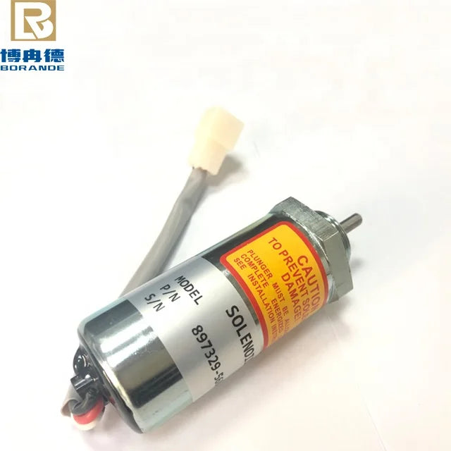 8971830141 12Volt 24Volt Excavator Solenoid Valve 897183-0141