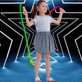 Rechargeable Fiber Optic Glowing Flashing Skipping Jump Ropes for Adults Fitness Exercise Skip Rope