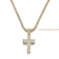 Factory Price Hip Hop Cross Pendant Necklace Style Necklace Professional Jeweler Pendant Necklace Jewelry Gift Best Seller
