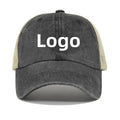 WoZhen Fashionable Climbing Plain Canvas Hat Custom Logo Mesh Trucker Cap for Outdoor Casual Travel Scenes