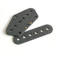 Donlis Used for US Standard Baseplate Fiber Plate TL Guitar Pickup Flatwork with 4.9mm Holes for Bridge Position