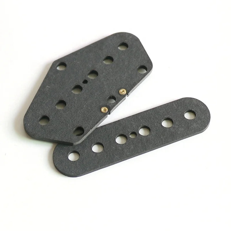 Donlis Used for US Standard Baseplate Fiber Plate TL Guitar Pickup Flatwork with 4.9mm Holes for Bridge Position