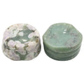 HZ Hot Sale Wholesale Natural Crystal Peace Jasper Ball Base Stone Bracket Egg-shaped Stone Base Circular Ball Seat Ornaments