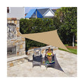5x5x5m Triangle Waterproof Sun Shelter Sunshade Protection Outdoor Canopy Garden Patio Pool Shade Sail Awning Camping Shade Net